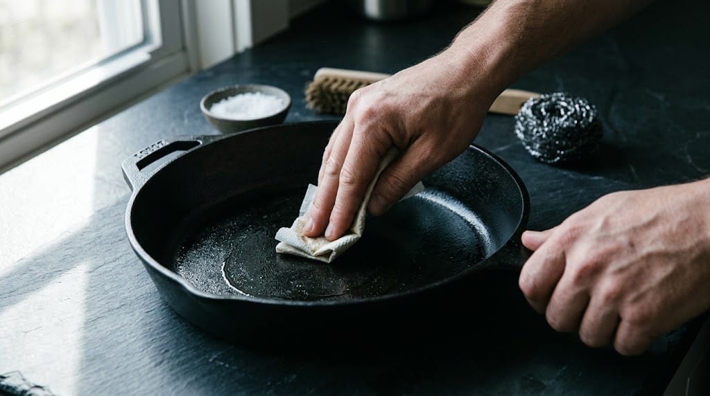 Cast Iron Care: Clean, Season, and Fix a Rusty Skillet